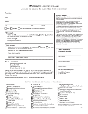 Missouri Collegiate License Plate Authorization
