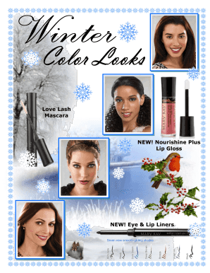 Mary Kay Model Application Form