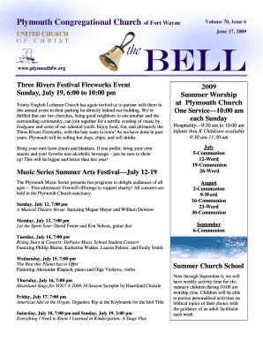 Plymouth Congregational Church of Fort Wayne UNITED CHURCH