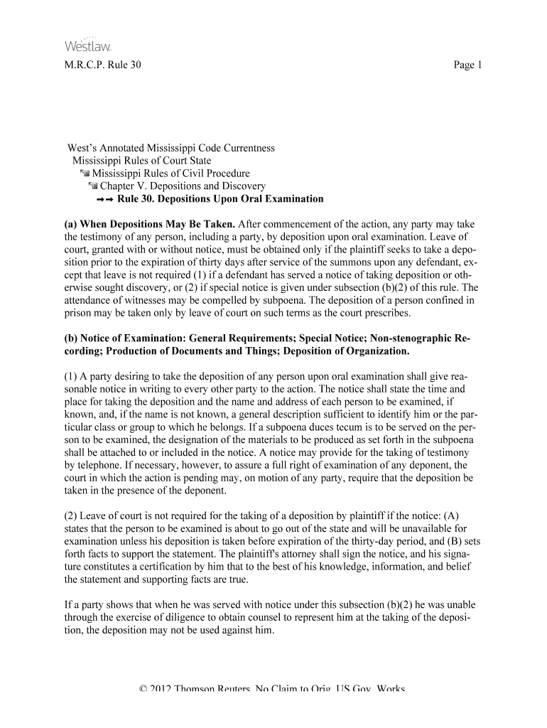 Fillable Online Depositions and Discovery Fax Email Print - pdfFiller