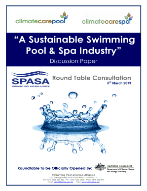 A Sustainable Swimming Pool & Spa Industry - Splash! Magazine
