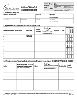 Solicitud de Elegibilidad