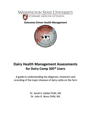 Dairy Health Management Assessments
