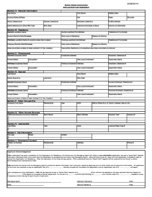 Balfour Beatty Communities Residency Application