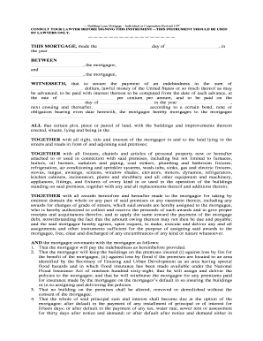 Building Loan Mortgage Agreement