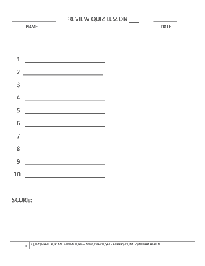 ASL Adventure Review Quiz