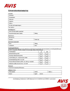 Business Car Rental Application