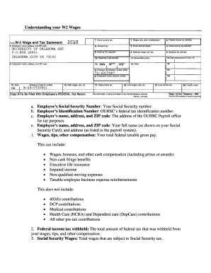 W2 Wage and Tax Statement