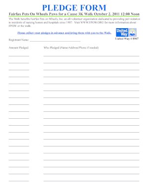 Donation Receipt Template