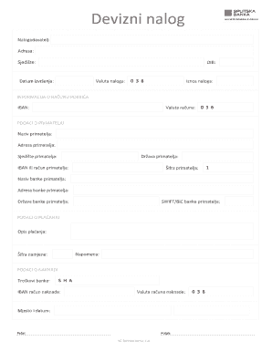 Foreign Payment Order