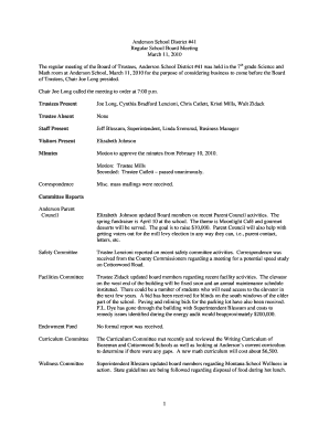 Trustees Present taff Present Visitors Present Committee - andersonmt