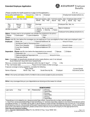 Employee Health Insurance Application