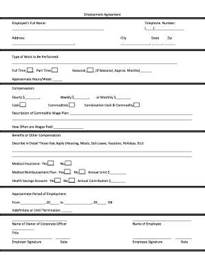 Employment Agreement