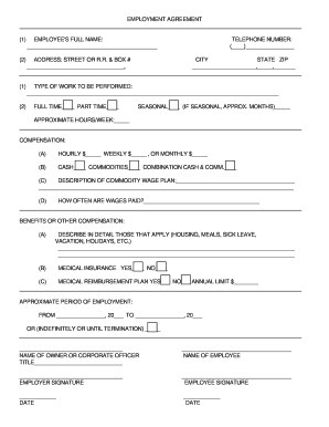 Employment Agreement