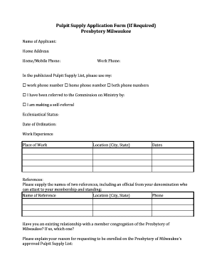 Form preview