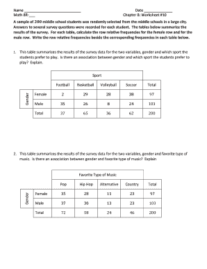 Math 8R Chapter 8 Worksheet 10