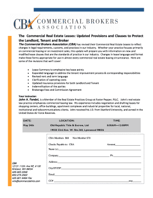 Commercial Real Estate Lease Agreement