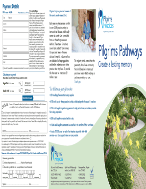 Pilgrims Paths Brick Order Form