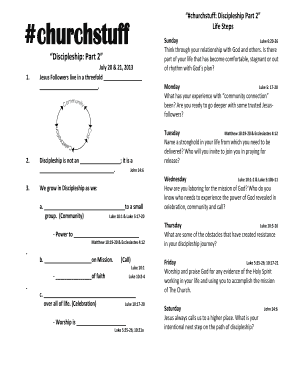 Discipleship Part 2 Study Guide