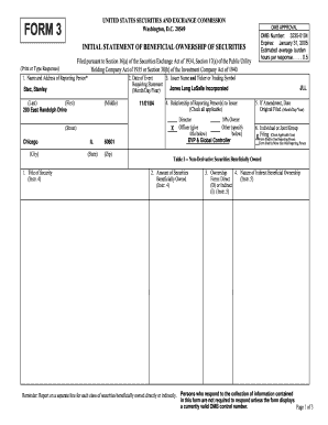 SEC Form 3
