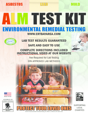 Asbestos Lead Mold Test Kit