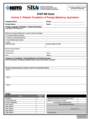 Website Translation and Foreign Marketing Application