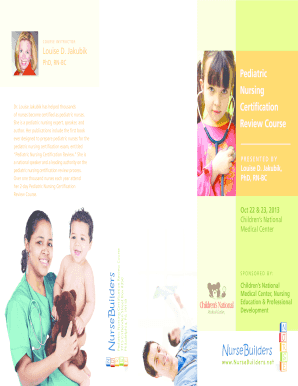 Pediatric Nursing Certification Review Course