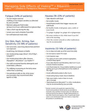 Managing Side Effects of Viekira Treatment