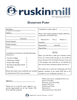 Donation Form