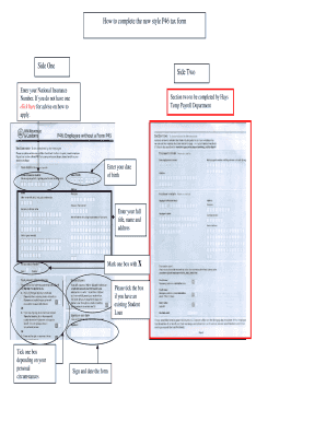 UK P46 Tax Form