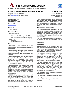 Code Compliance Research Report CCRR-0186 - bScene7b