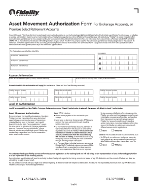 Asset Movement Authorization Form