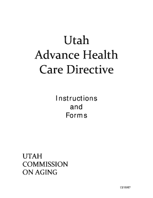 Utah Advance Health Care Directive