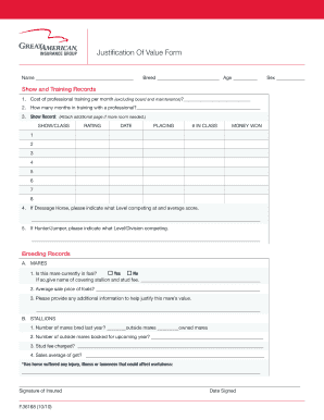 Justification of Value Form