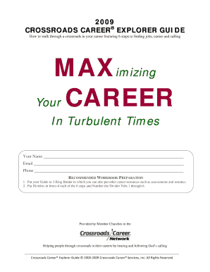Crossroads Career Explorer Guide