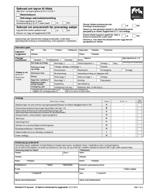 Norwegian Building Permit Application
