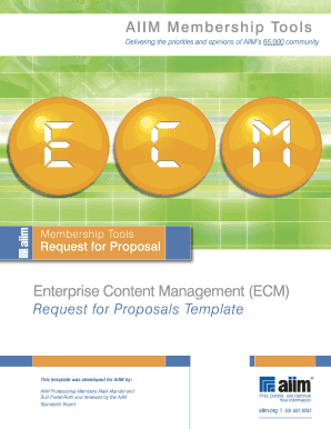 AIIM ECM RFP Template