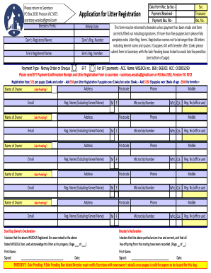 Fillable Online whiteshepherd org Date Form Rec by Sec - Sec ...