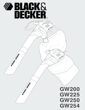 Black & Decker Warranty Registration Form