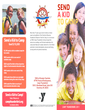 Send a Kid to Camp Donation Form