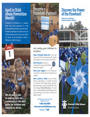 Pinwheels for Prevention Order Form
