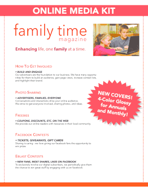 Family Time Magazine Media Kit