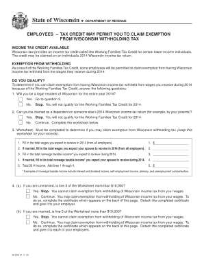 Wisconsin Form WT-4B