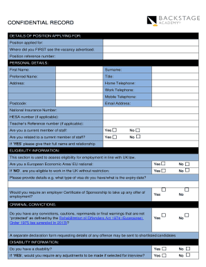 Form preview