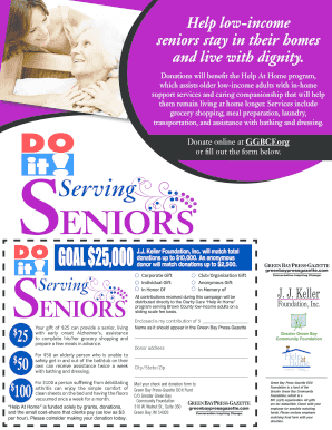 Help At Home Donation Form