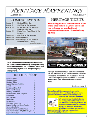 Fillable Online heritagelanding Car Show at the Museum