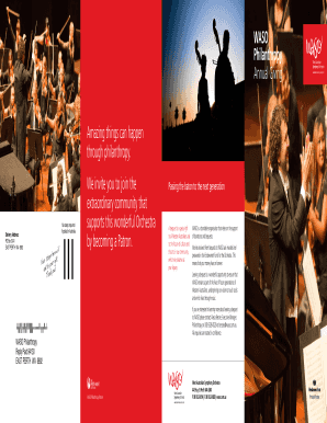 WASO Philanthropy Donation Form