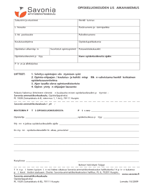 Study Right Extension Application