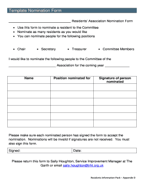 Nominating Committee Report Template 9 Committee Report Templates Sle Templates 9 Committee Nominating Committee Report Template