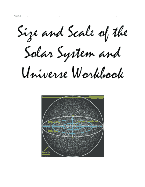 Solar System and Universe Workbook